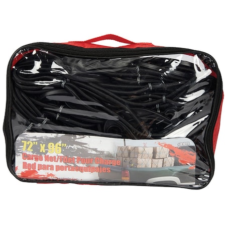 Erickson 72"X96" Cargo Net / 32 Hooks & Net w/ Storage bag 01015